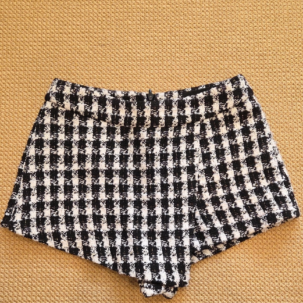 Stylish Black and White Kid's Shorts